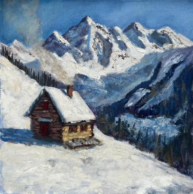 A house in the mountains