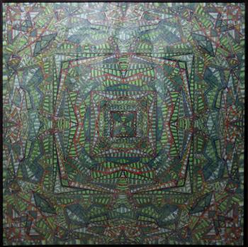 Interior painting #9 (Kaleidoscope Pattern). Batyrev Aleksandr