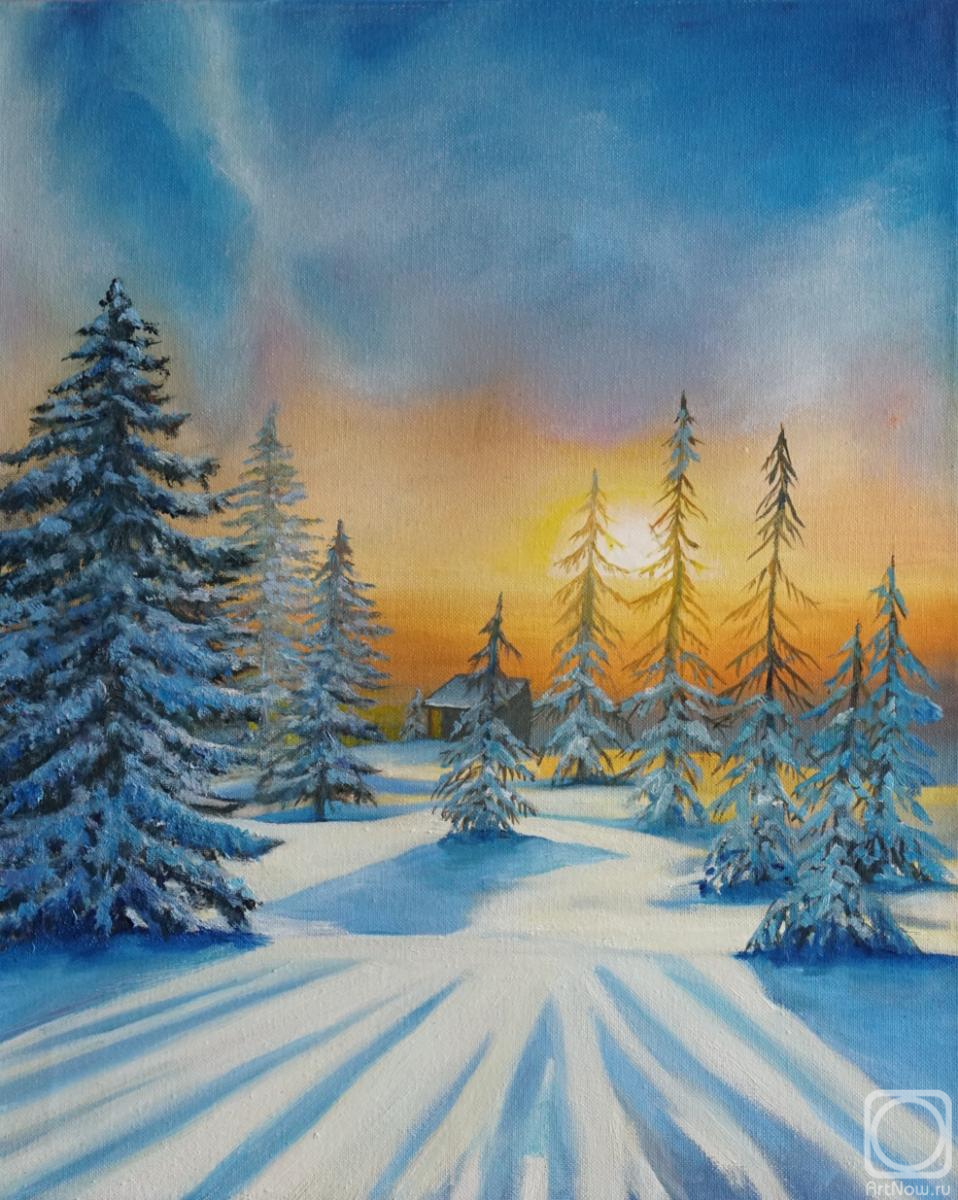 Penner Mariya. Winter evening