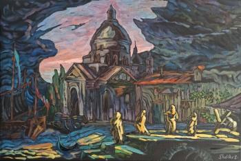 Venetian Merchants (Dramatic Landscape). Sagatelyan Shaliko