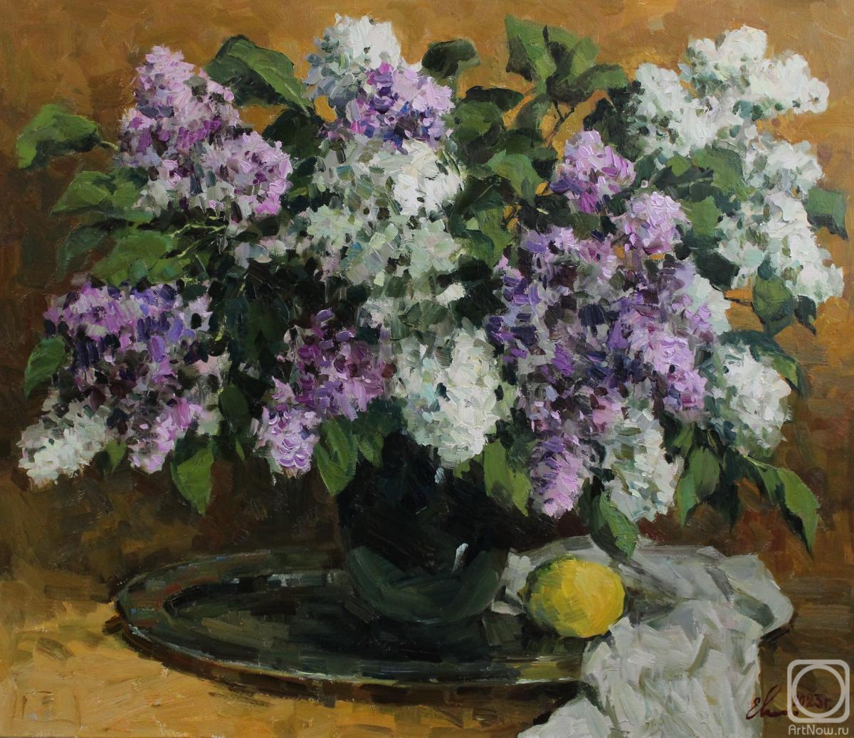 Malykh Evgeny. Lilac Bouquet