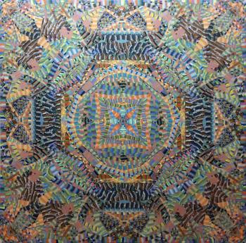 Interior painting #6 (Kaleidoscope Pattern). Batyrev Aleksandr