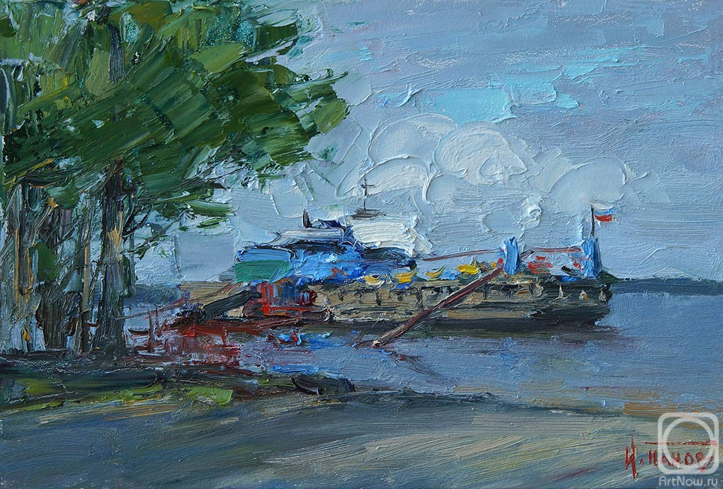 Panov Igor. The shore in Shiryaevo