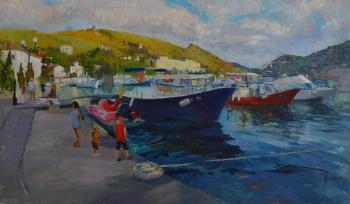 Summer evening in Balaclava