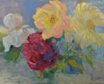 Shevchenko-Kuhtina Yuliya. Peony morning