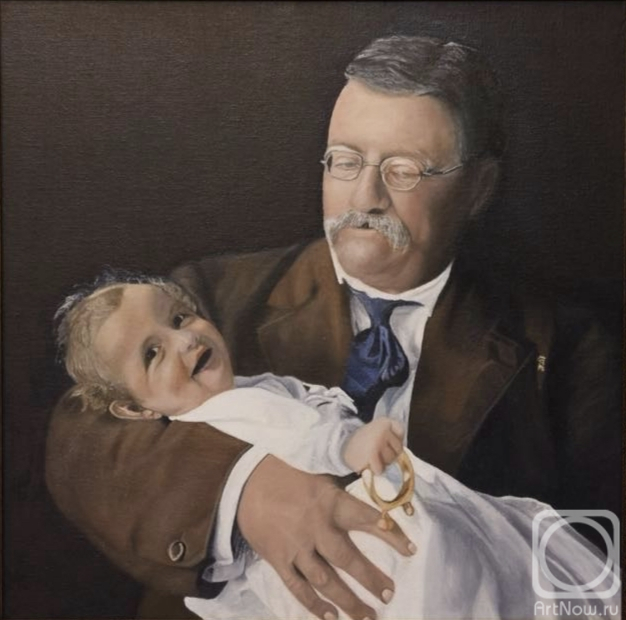 Krylova Evi. Squire and Grandson