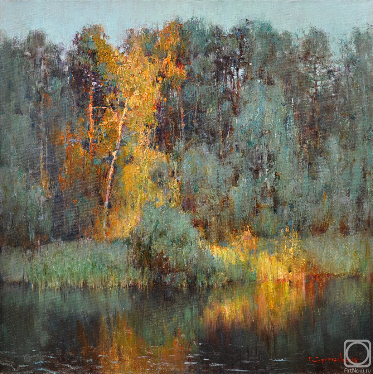 Korotkov Valentin. Summer evening
