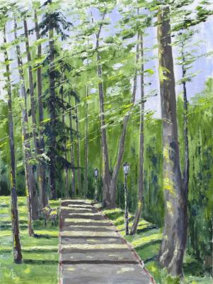 The striped sketch. Lebedev Vladimir