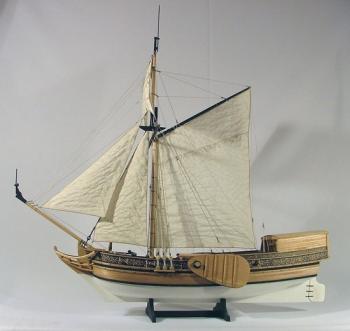 Yacht, 17th century. Sevryukova Irina