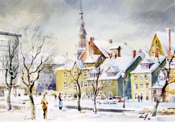 Riga. Winter 96. Chistyakov Yuri