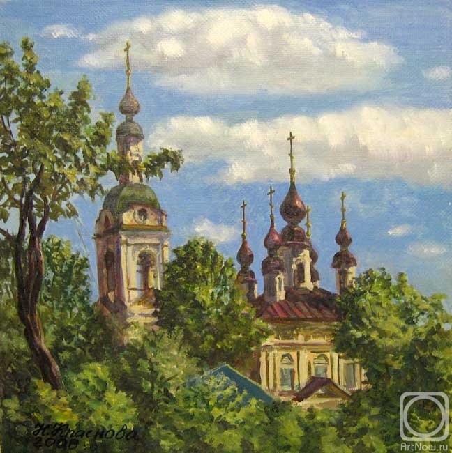 Krasnova Nina. Trinity Church in Plyos