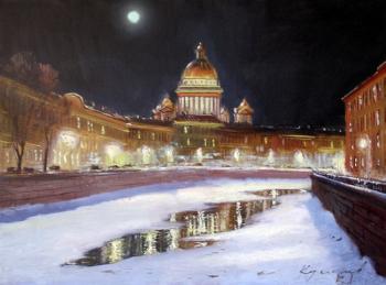Petersburg of the night. Kulikov Vladimir