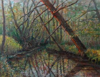 Small river in wood. Korolev Leonid