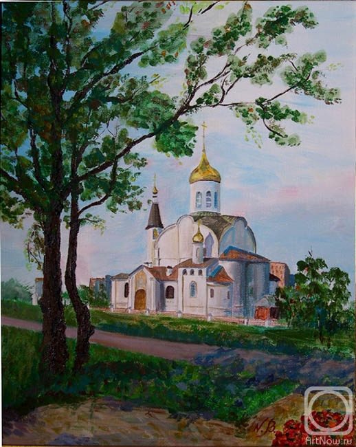 Bacigalupo Nataly. Church in Reutov