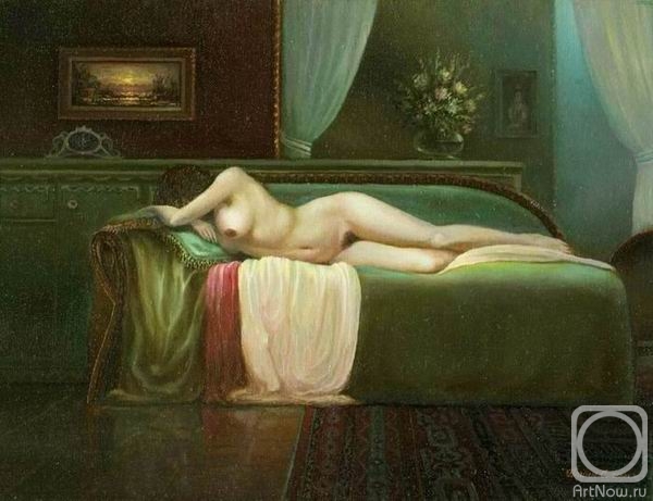 Panin Sergey. The sleeping woman