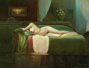 The sleeping woman. Panin Sergey