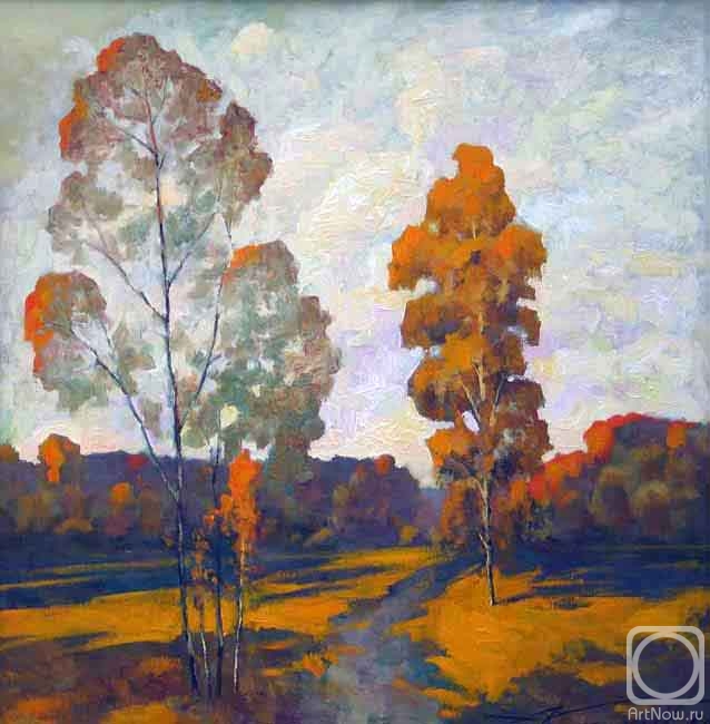 Knecht Aleksander. Autumnal trees