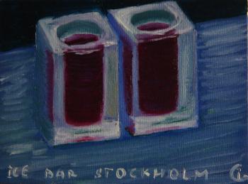 Ice Bar Stockholm. Gvozdetskaya Irina