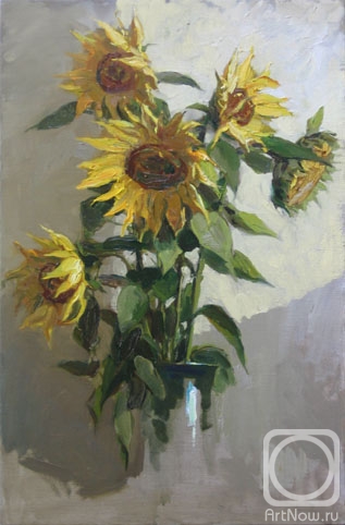 Katyshev Anton. Sunflowers (etude)