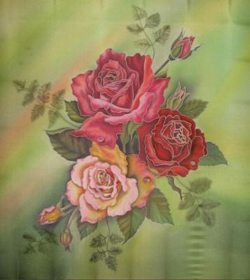 Roses. With love. Moskvina Tatiana