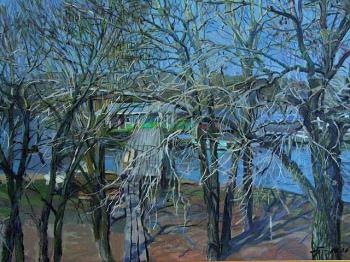 Spring (Volga, pier). Grigoriev Andrey