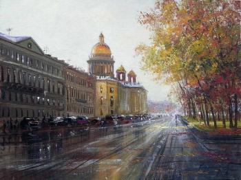 Autumn in St. Petersburg. Kulikov Vladimir