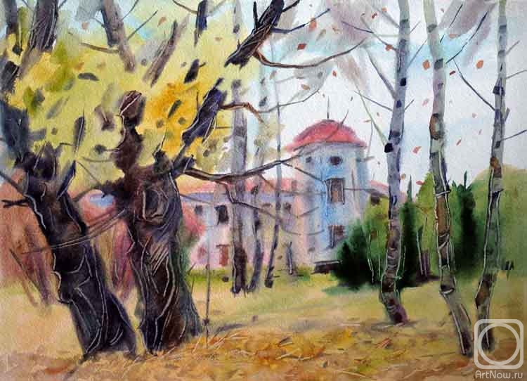 �������. ����� ���������. Autumn at town