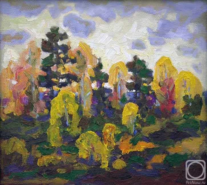 ������� ������ �� ������. ����� ���������. Autumnal study