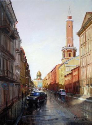 St. Petersburg streets. Kulikov Vladimir
