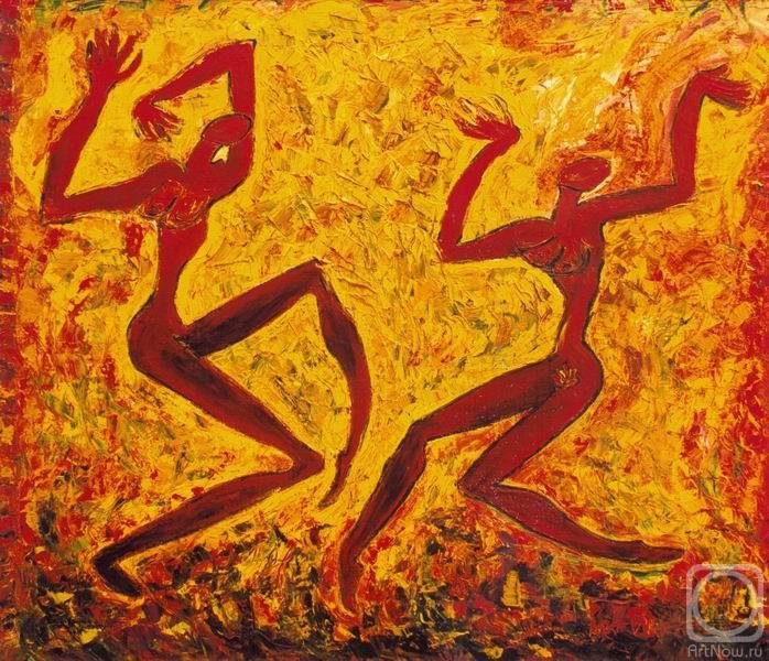 Volchek Lika. Fire dance sun
