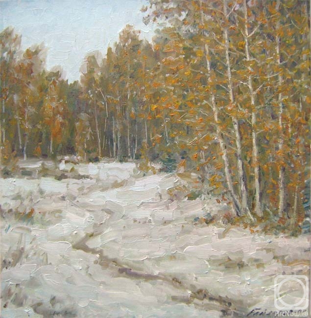 Gaiderov Michail. Early snow... (etude)