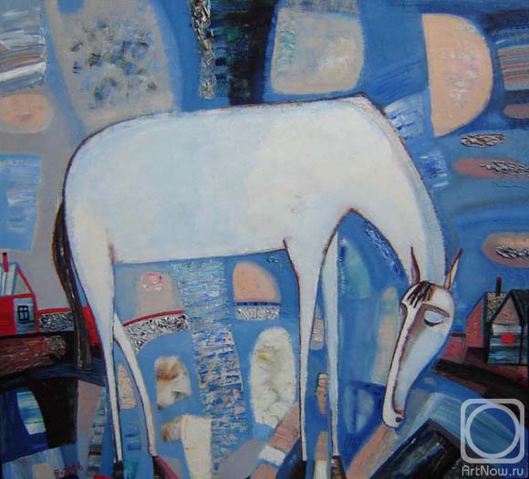 Gorshunova Tatiana. White horse