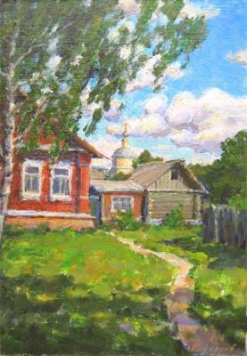 House in the village. Gaiderov Michail