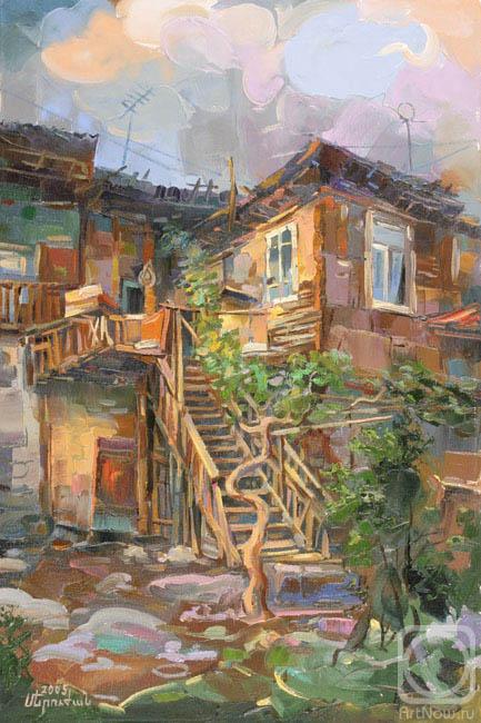 Khachatryan Meruzhan. The part of old Yerevan