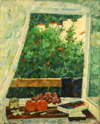 The window of the artist. Makhnev Yuri