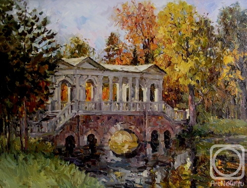 Malykh Evgeny. The Catherine's park. Marble bridge