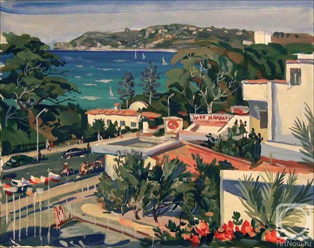 Ivanov Aleksandr. Azure Sea. Rhodes