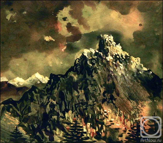 Ivanov Aleksandr. Autumn in the mountains