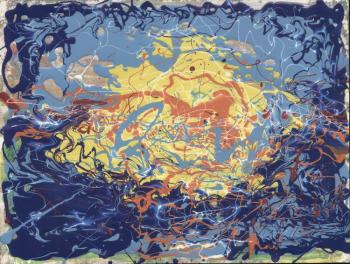 The molten sun at the bottom of the sea