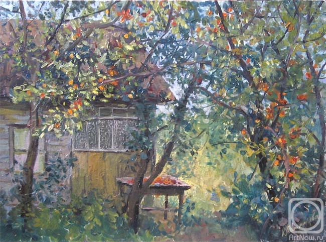 Ponomareva Irina. Old apricot orchard