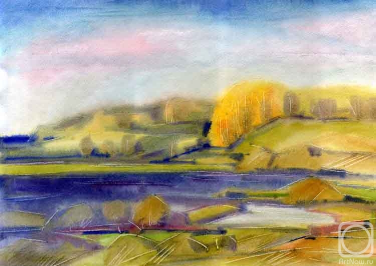 �������. ����� ���������. Bank of Tom-river. October