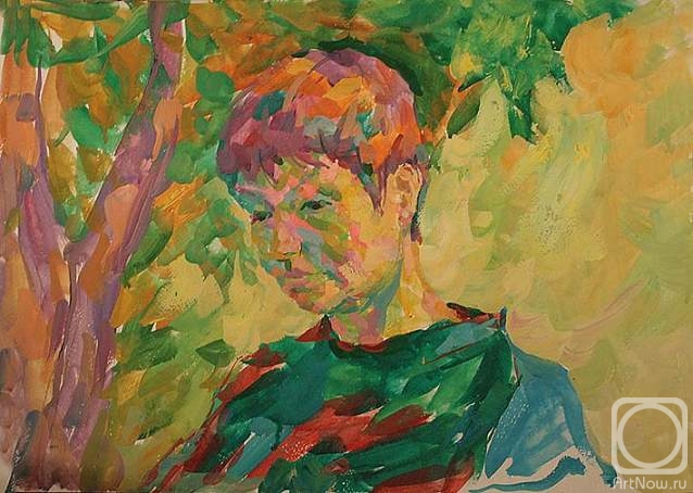 Makhnev Yuri. The portrait of woman