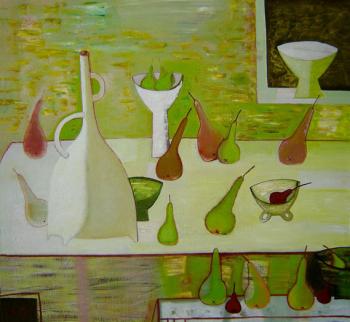 Still life with pears. Gorshunova Tatiana