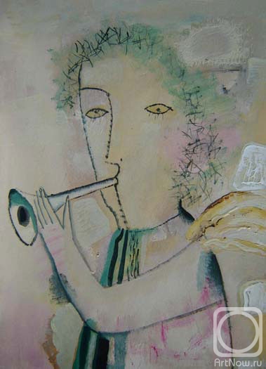 Gorshunova Tatiana. The player on a pipe