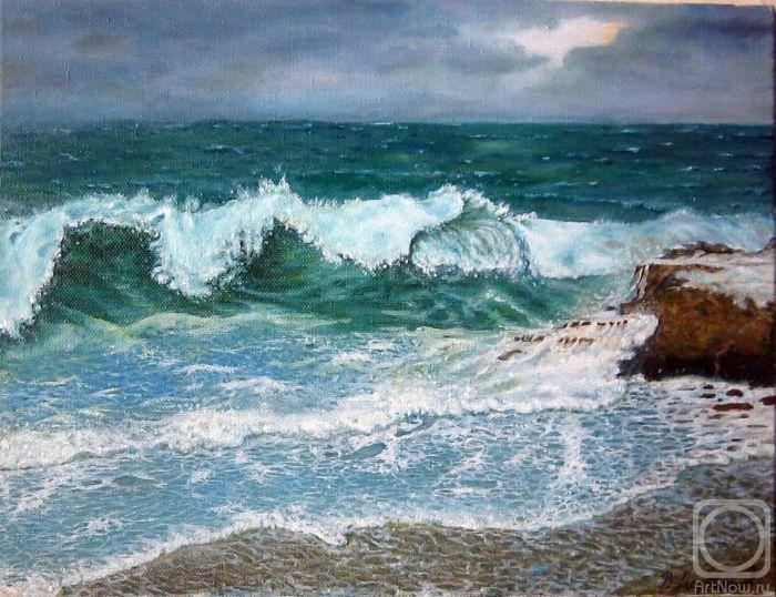 Martijanov Valery. Oh the sea breathed in autumn