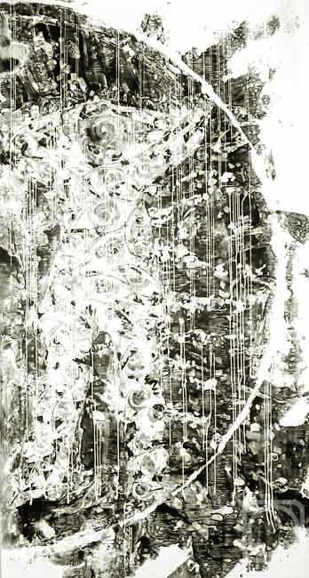 Vozzhenikov Andrei. Vertical Song (Triptych. Left part, co-author A.A.Vozneticikov)