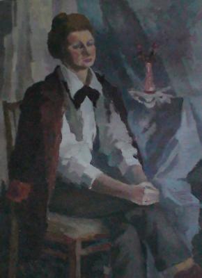 Portrait of Lyudmila Cherepanova. Alenicheva Margarita