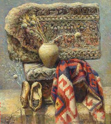 Still-life from series "Armenian stones"
