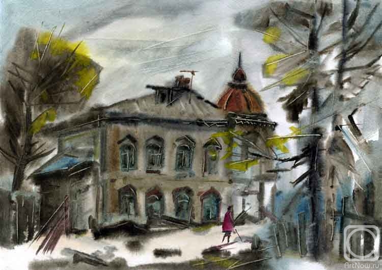 �������. ����� ���������. October snow