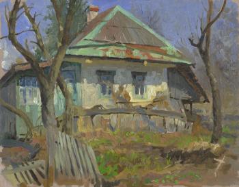 A Hut in the Vicinity of Novoselovka (etude). Chernov Denis